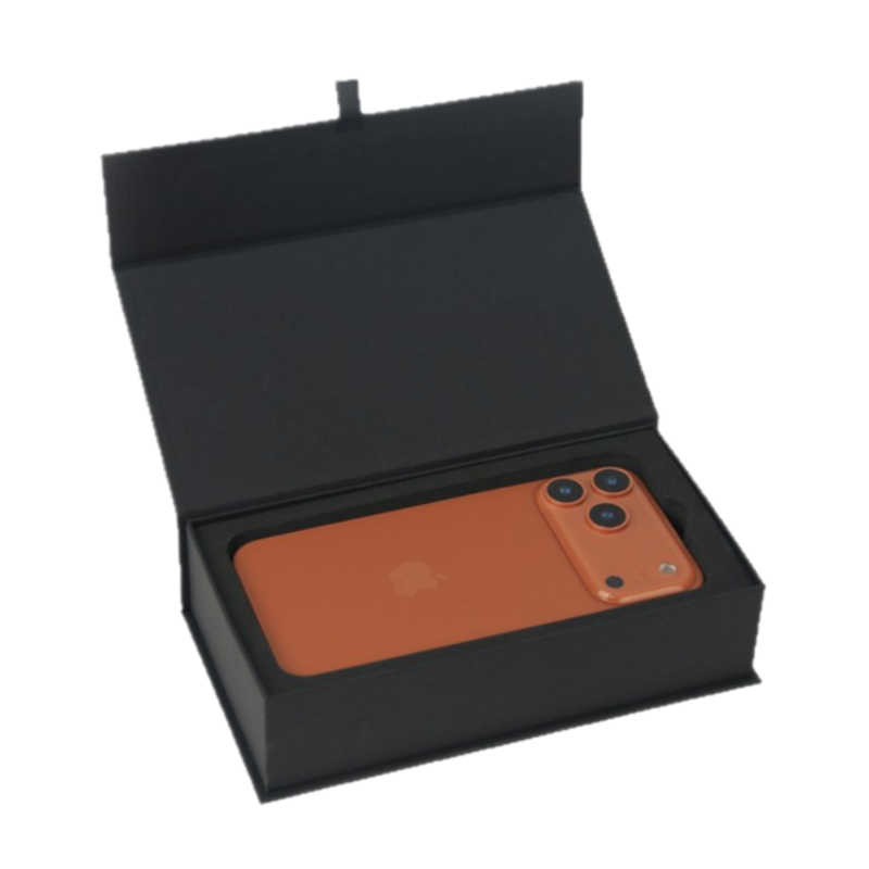 Box Bag Rigid - Caixa Magnética Personalizada para iPhone, Embalagem