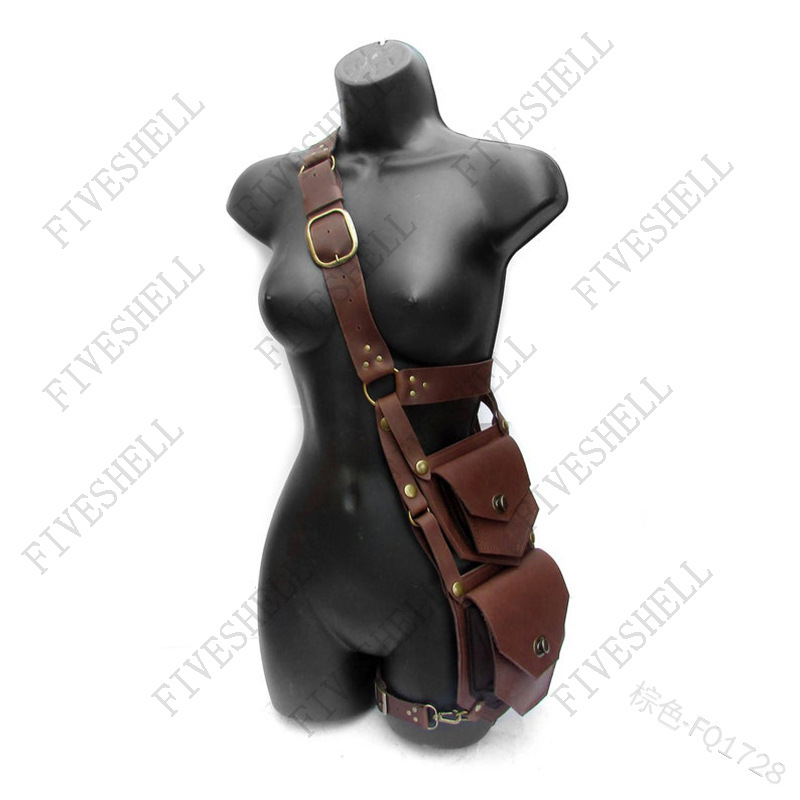 Women Bags Europe - Medieval renascentista cintura pu cinto bolsa