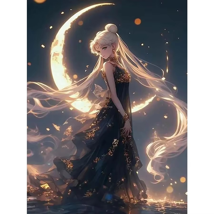 Women Bags Europe - Kit de Pintura Diamante Miku Moon