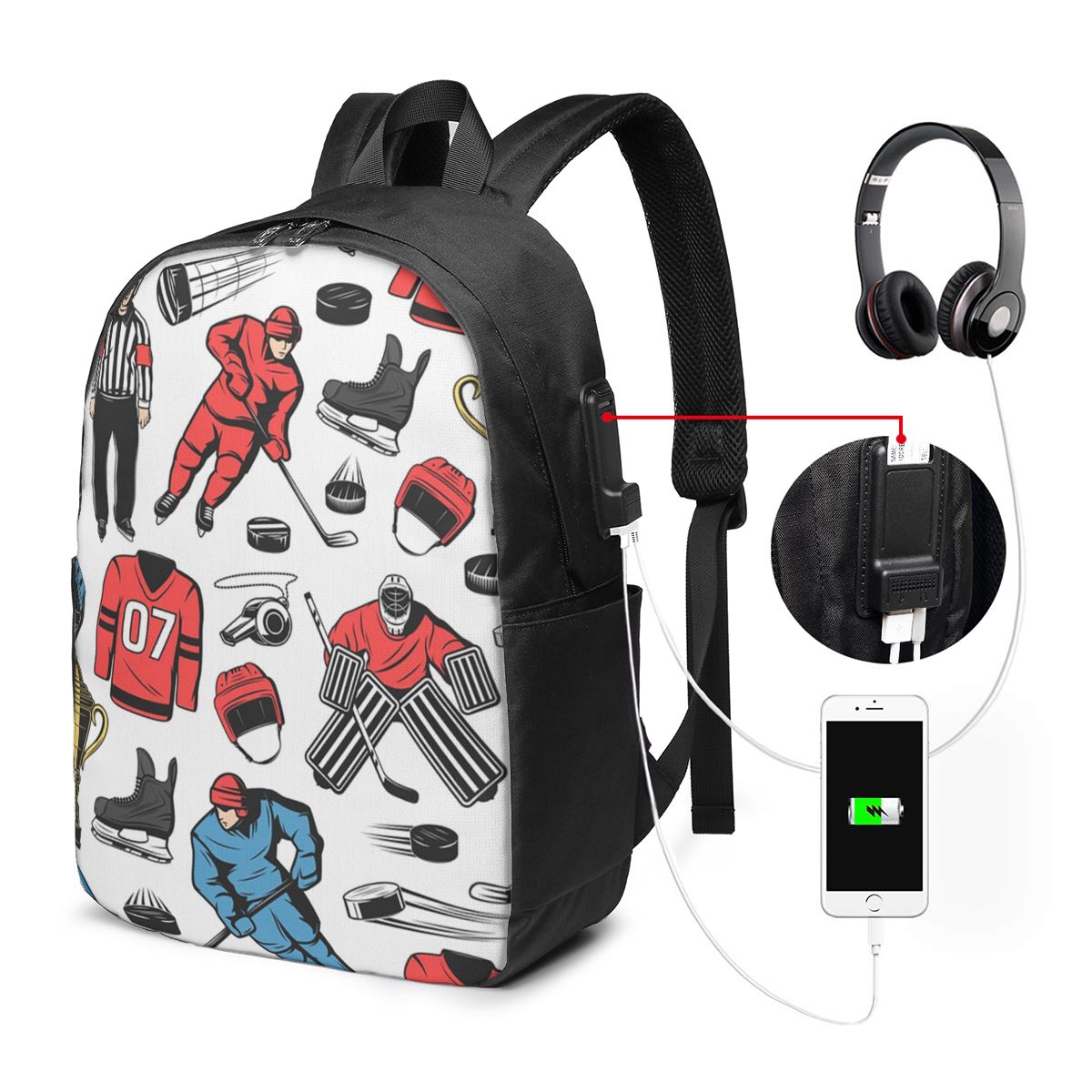 Women'S Bags - Mochila para jogadores de hóquei no