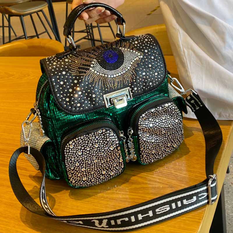 Women Bags Luxury Brands - Moda feminina mochila grande capacidade bolsa