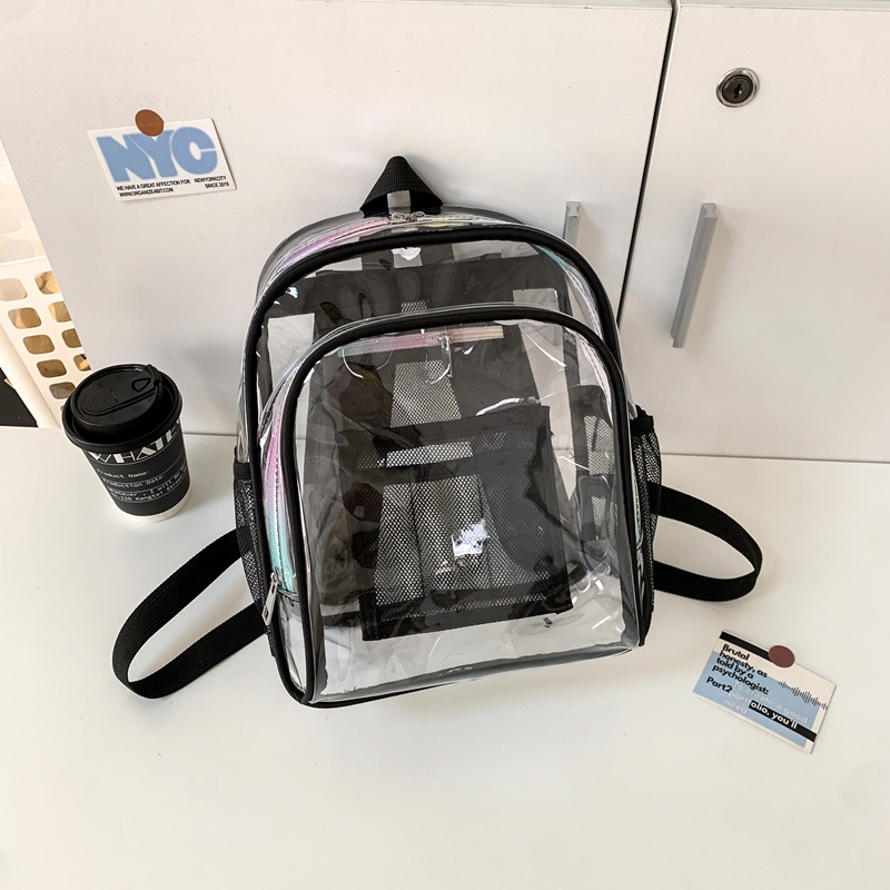 Mochila Grande Transparente de - Women Bags Sale avaliação e preço