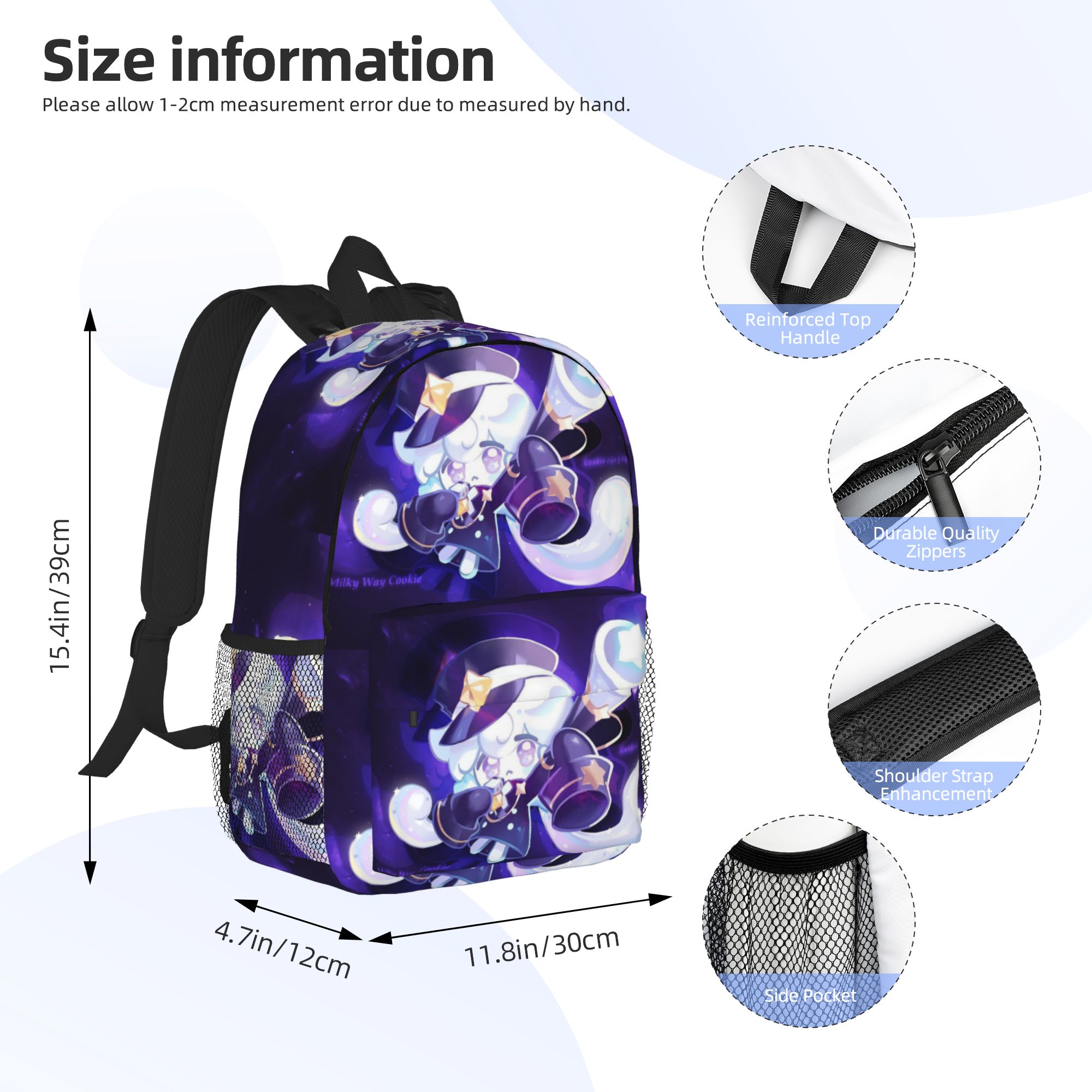 Mochila Milky Way Cookie Run K - Women Bags Discount avaliação e preço