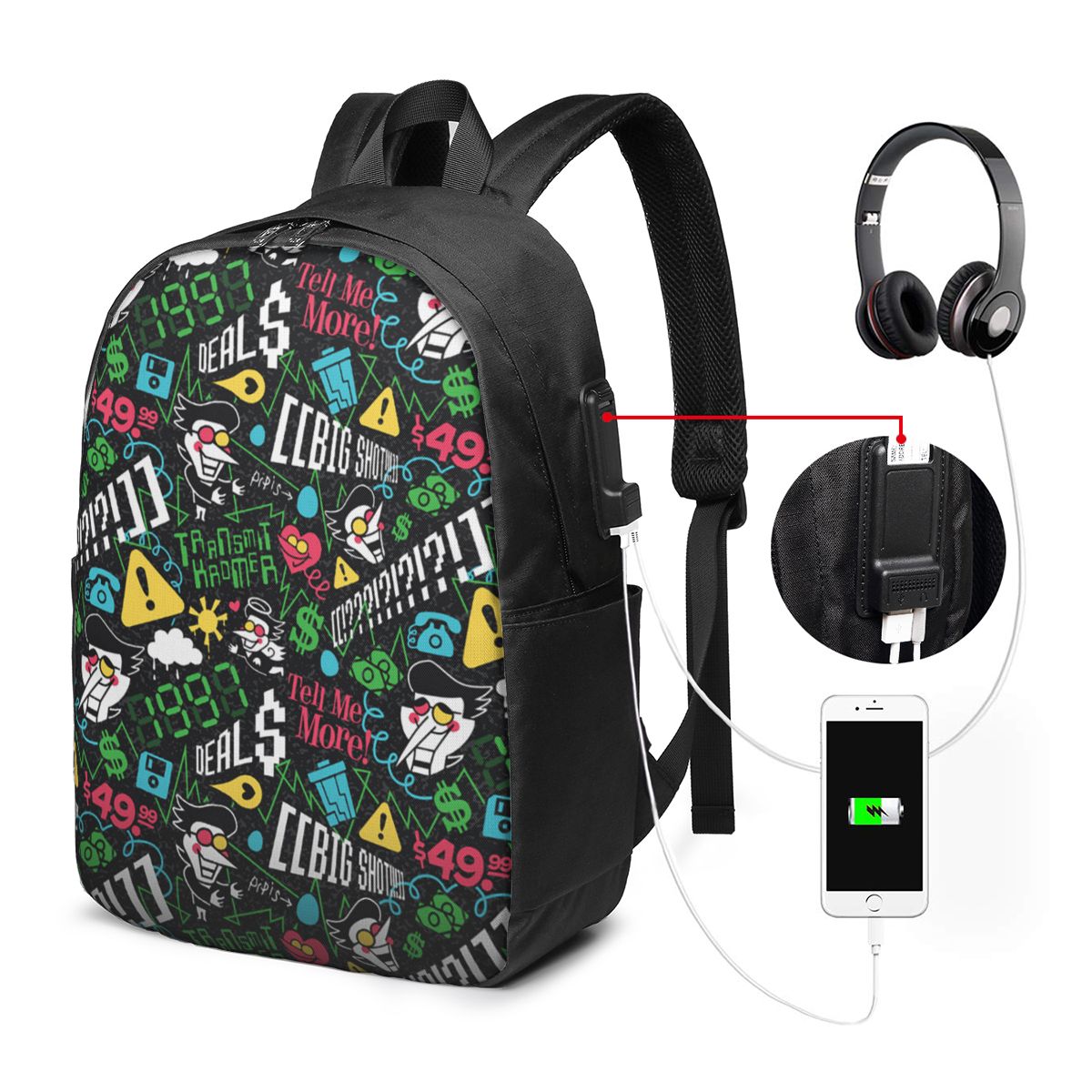 Mochila Deltarune SPAMTON G pa - Women'S Bags avaliação e preço