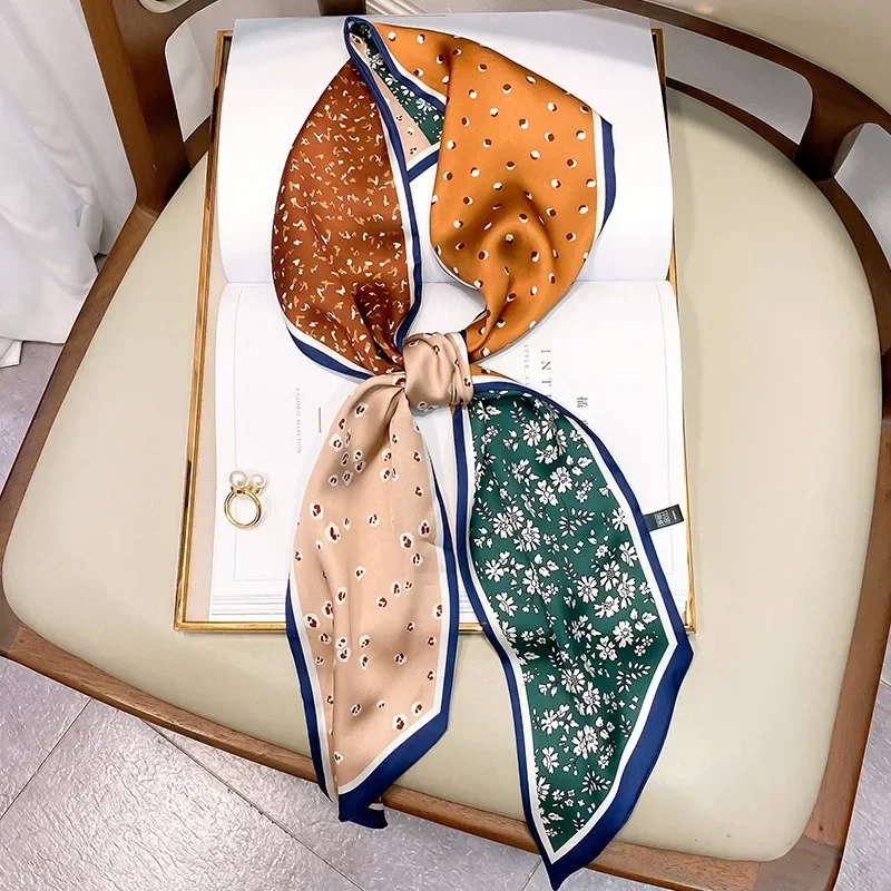 Lenço Estreito Estampado Xadre - Women Bags Luxury Brands avaliação e preço