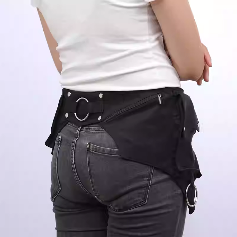 Bolsa de cintura punk medieval - Women Bags Europe avaliação e preço