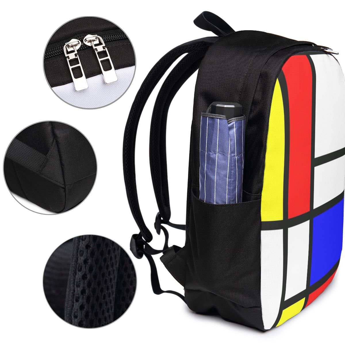 Mochila Piet Mondrian Composit - Women'S Bags avaliação e preço