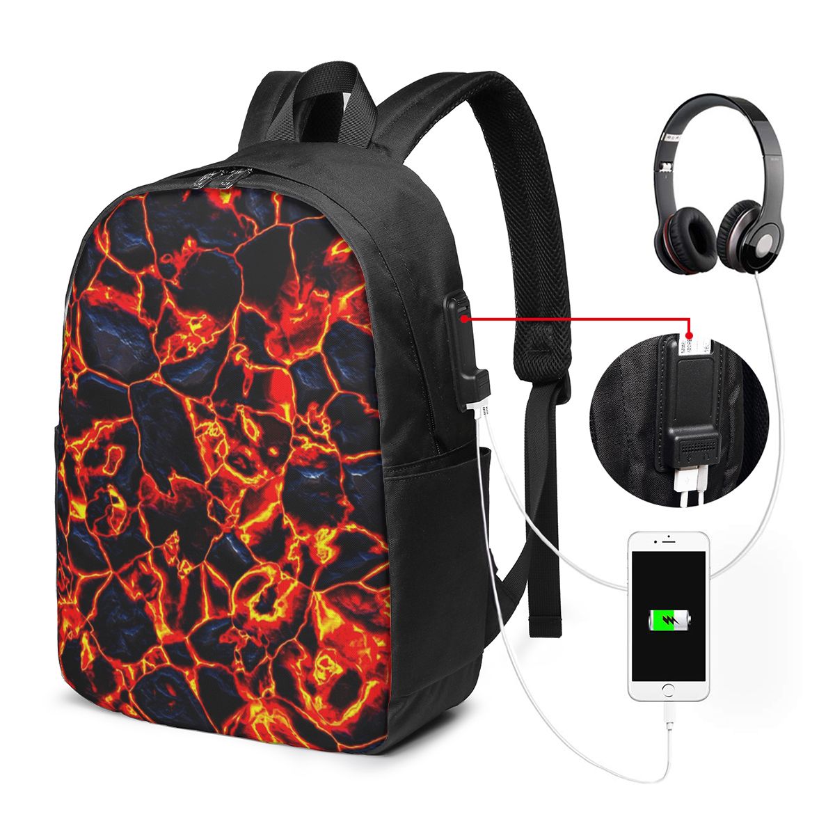 Mochila de Viagem com Estampa  - Women'S Bags avaliação e preço