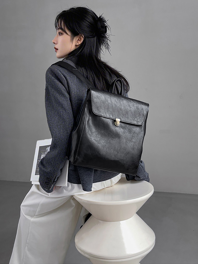 Mochila de couro genuíno de ma - Women Bags Luxury Brands avaliação e preço