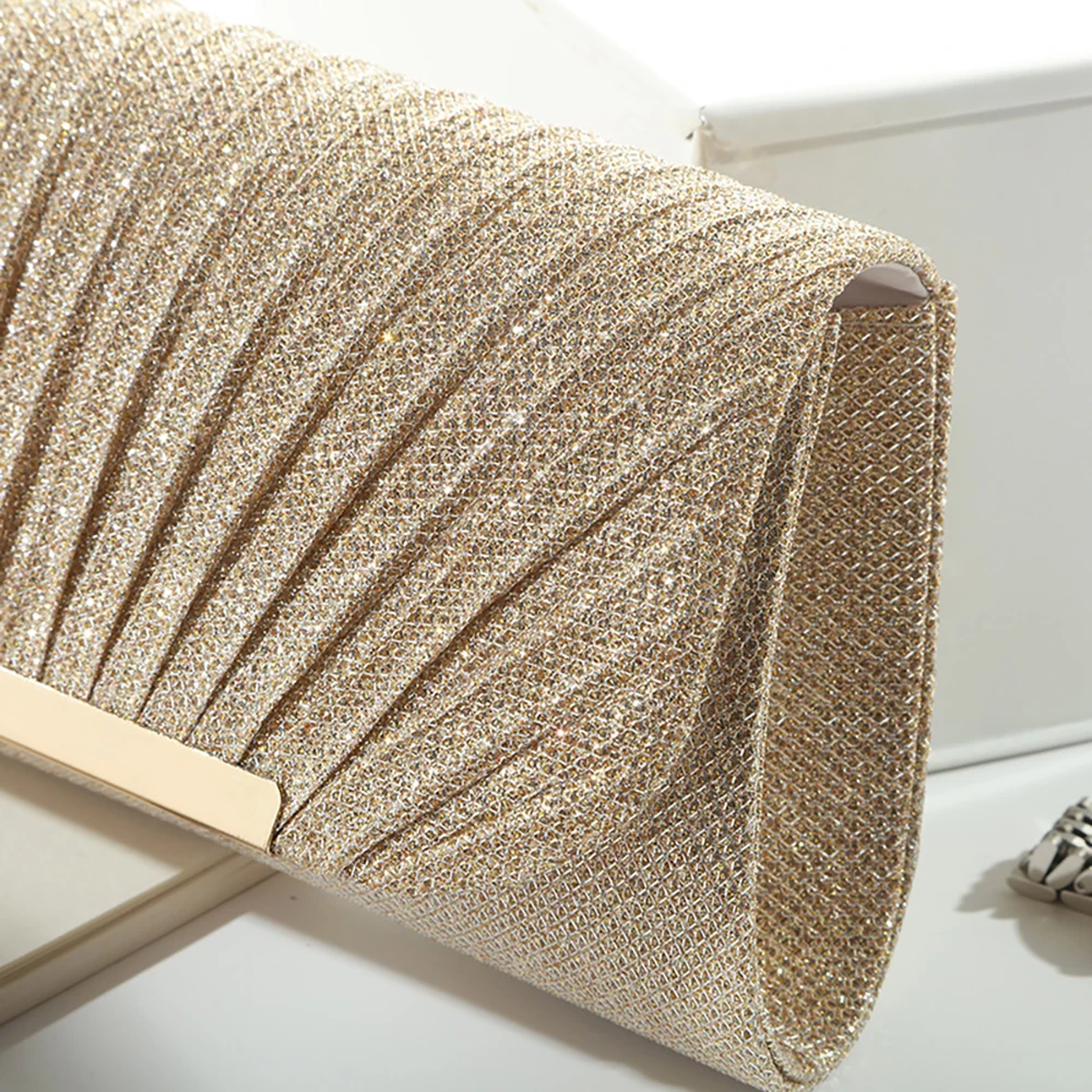 Bolsa de embreagem noite crist - Women Bags Gold avaliação e preço
