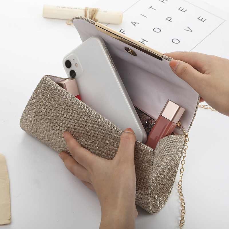 Bolsa de embreagem noite crist - Women Bags Gold avaliação e preço