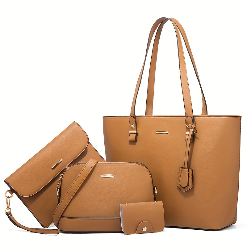 4 pçs moda feminina conjuntos  - Women'S Bags Handbags avaliação e preço