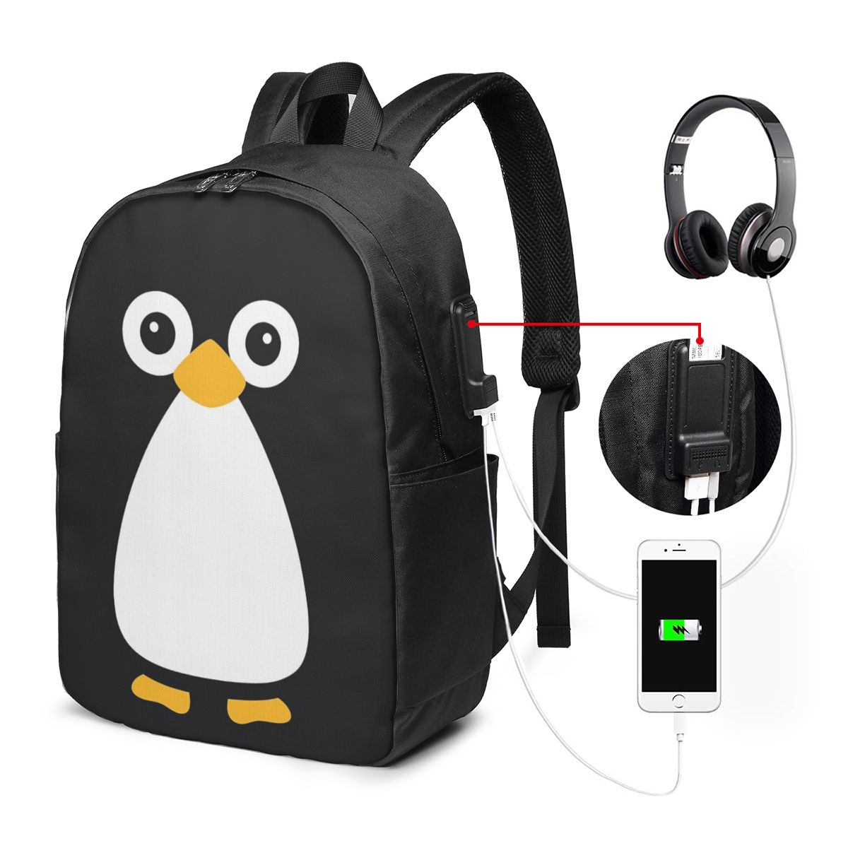 Mochila fofa com estampa de pi - Women'S Bags avaliação e preço